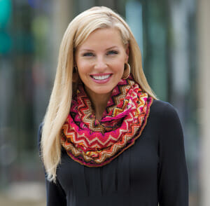 Dazzle onlookers in your finest fall scarf!