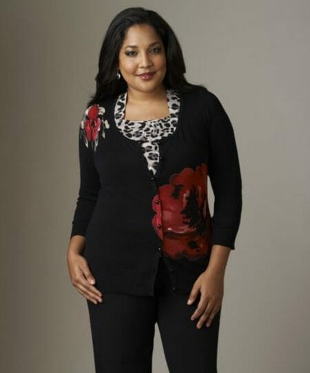 Remember to avoid cardigans that are too tight, though, as they can enhance those lumps and bumps that a cardigan with the right fit will actually hide.
