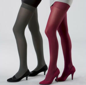 Tights are the perfect way to combine color and warmth as the weather gets colder.