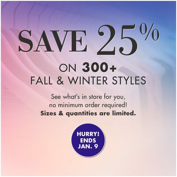 End of Season Sale 