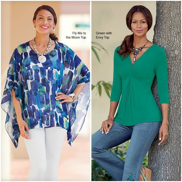 Tops from Monroe and Main 