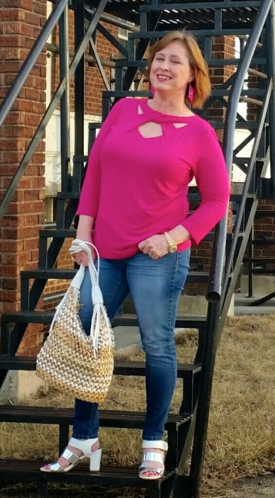 Ready for my spring wardrobe with Fashion Beyond Forty Blog.