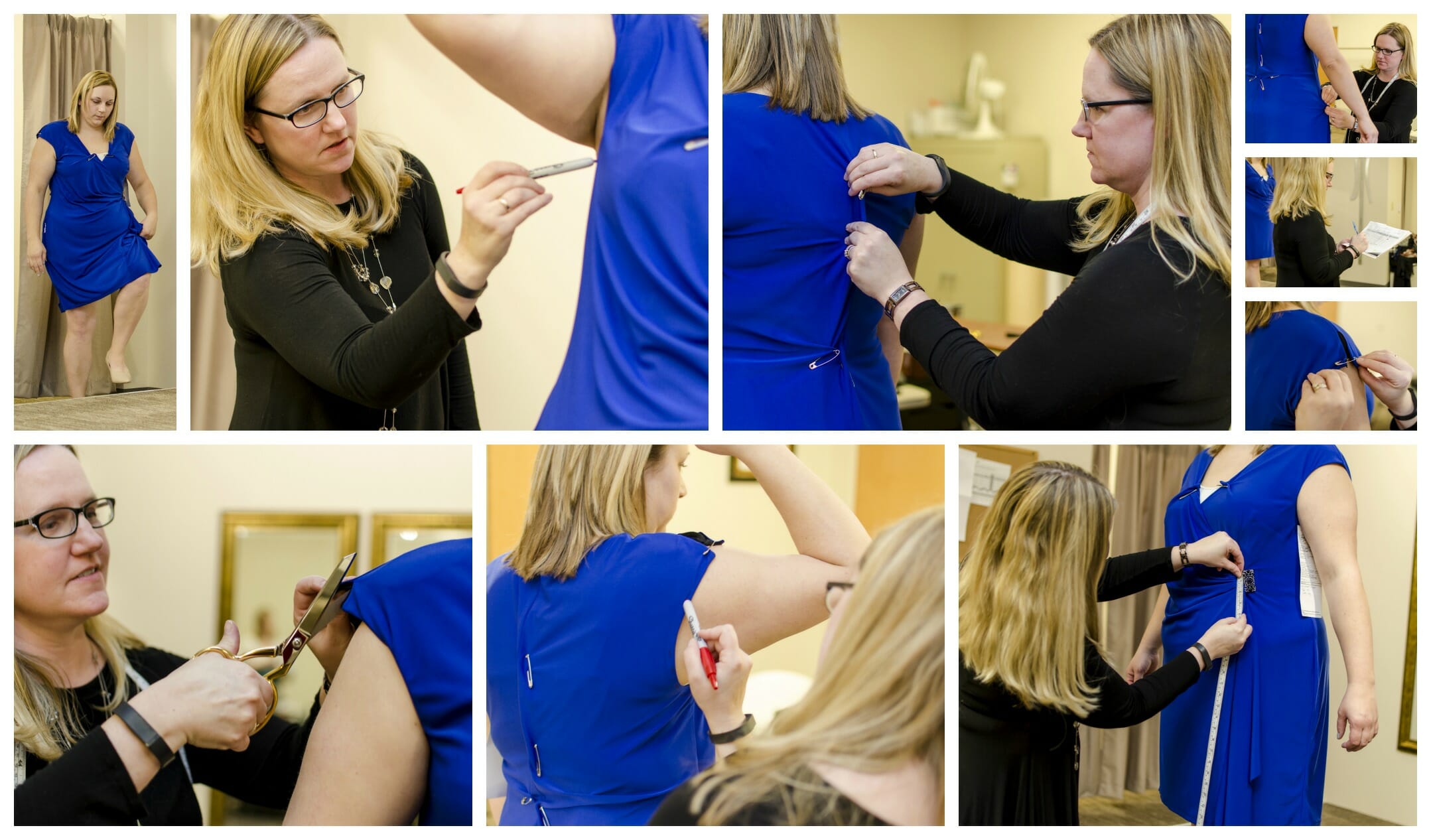 Our fit team works with each and every garment to make sure it's going to fit you perfectly.