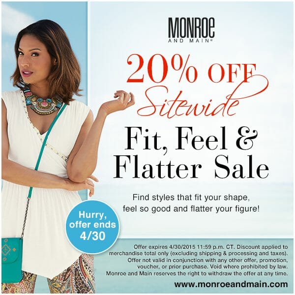 Fit, Feel, & Flatter Facebook Sale