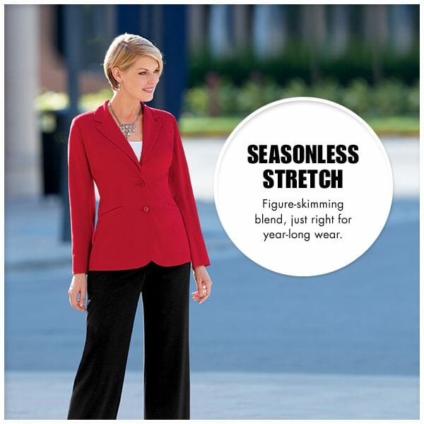 Seasonless Stretch Curve-Friendly Fabric