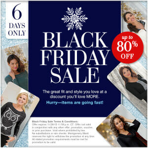 Monroe and Main's Black Friday Sale