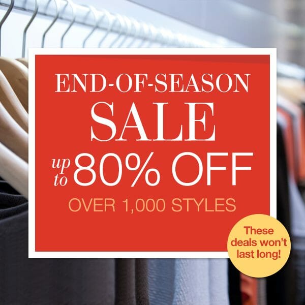 End of Season Sale