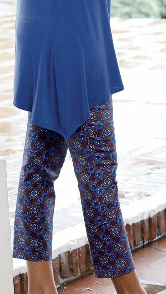 Woman wearing a Savvy Summer Pant