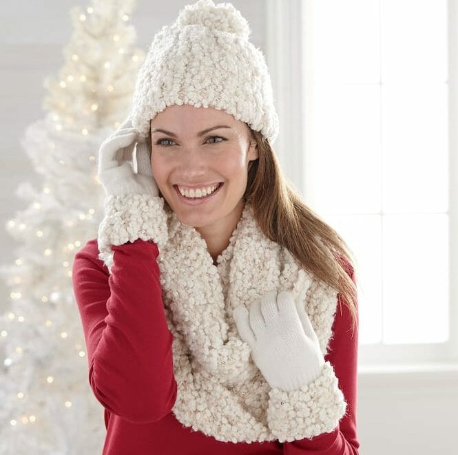 Vivian hat scarf set