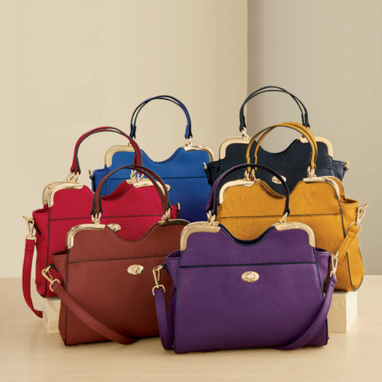 colorful purses