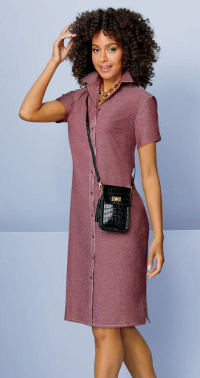 Model in Summer Dress