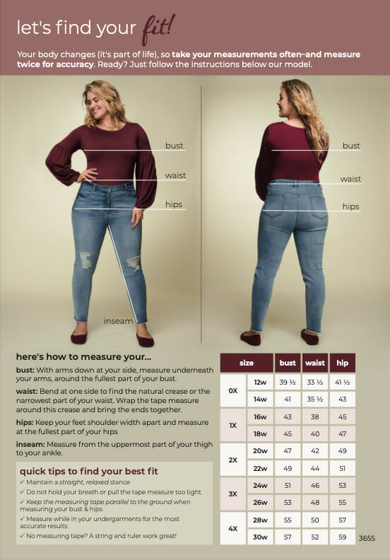 monroe+main fall catalog plus-size fashions