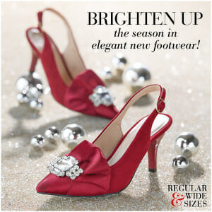 Brighten up the season in elegant new footwear. 