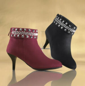 Wearing a pair of Monroe and Main Studded Cuff Shooties will draw some attention when you walk into a room.