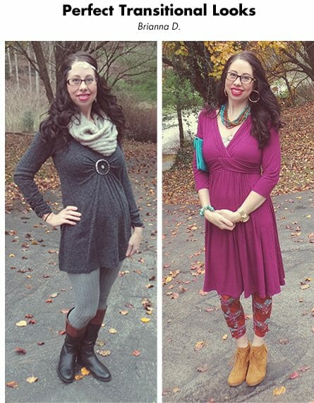 Perfect Transitional Looks with BresBabules blogger.