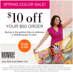 Spring Color Sale