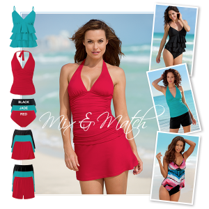 Mix & Match Swimwear pieces from Monroe and Main