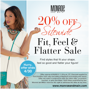Fit, Feel, & Flatter Facebook Sale