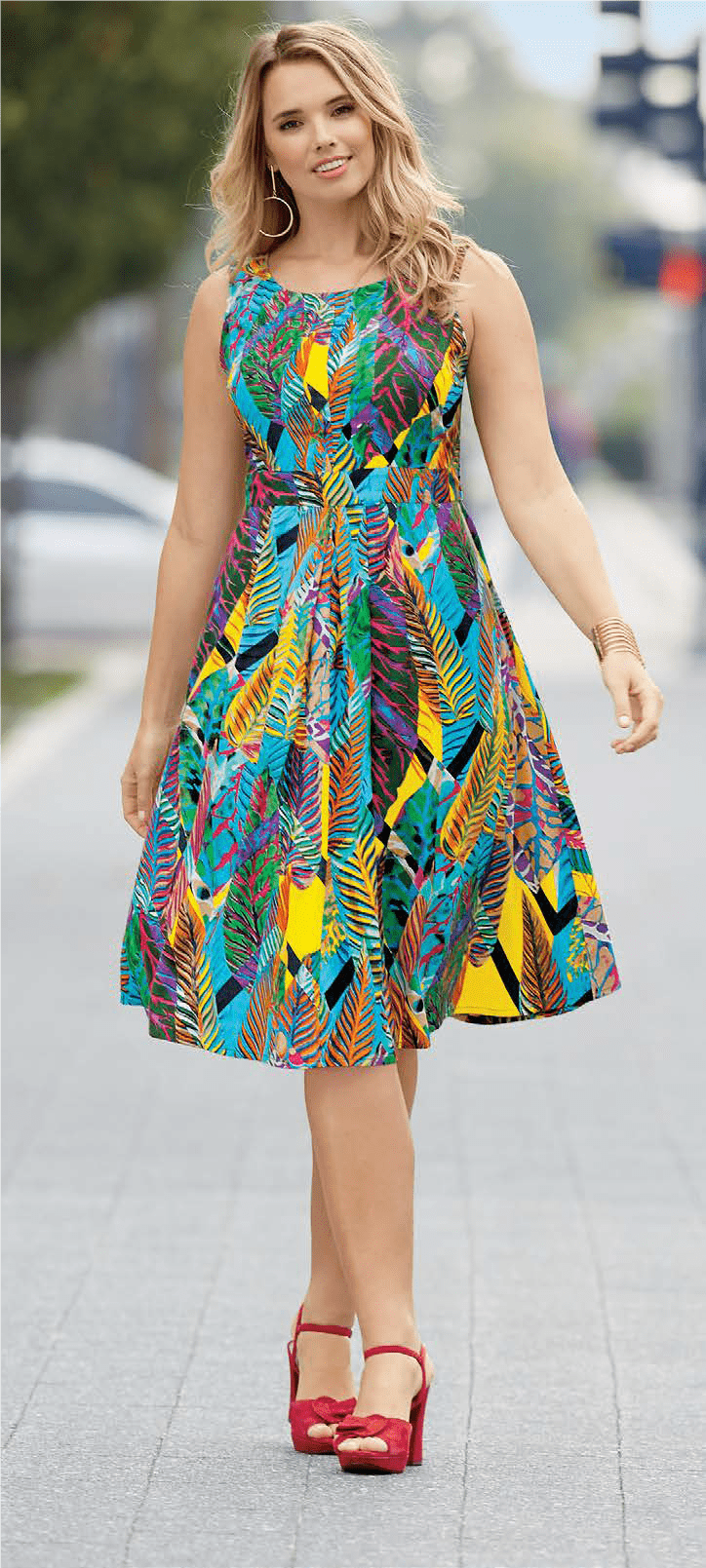 Sun Dresses Women Summer Print V-Neck Lacing Slim Body Wrap Hips Long Dress Plus Size Dresses