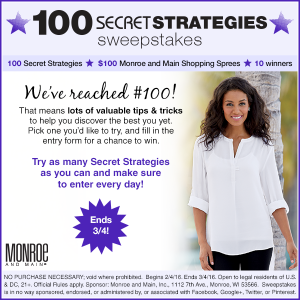 Monroe and Main Sweepstakes