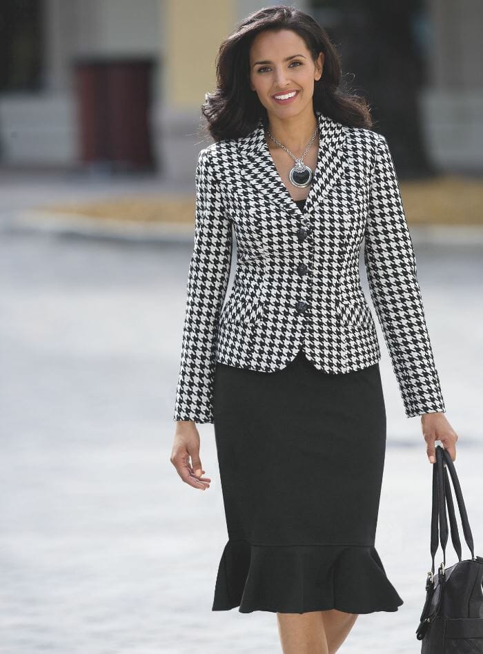 houndstooth-skirt-suit